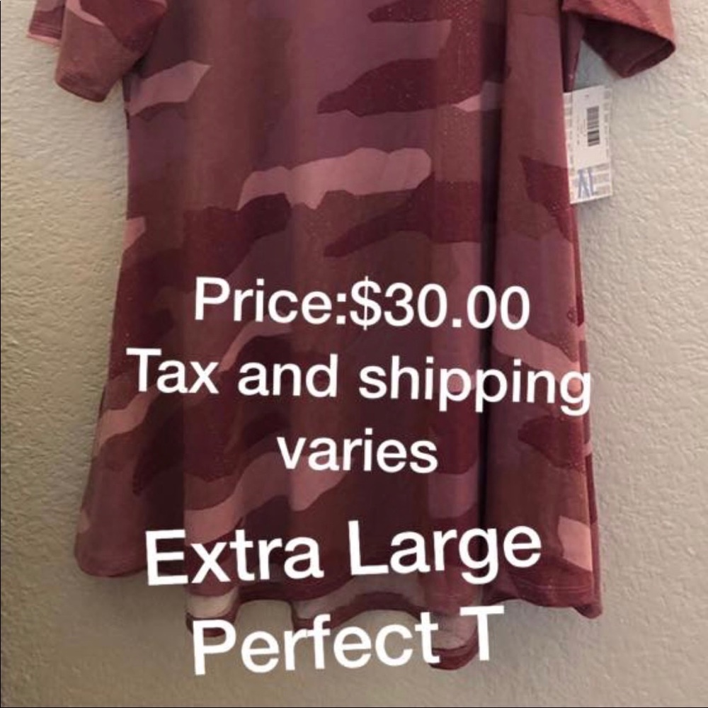 Lularoe Camouflage perfect T